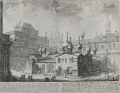 Матвей Казаков. Вид церкви Спаса на Бору в Московском Кремле. 1775