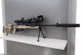 7,62-мм снайперская винтовка СВ-98 с металлической ложей на сошке с дневным прицелом 1П88, ночной предобъективной насадкой и прибором малошумной стрельбы