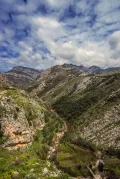 Известняковые горы Динарской складчатой системы. Хребет Румия (Черногория)