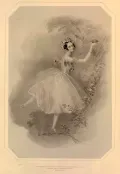 Джеймс Генри Линч. Мария Тальони в балете «Сильфида». 1845