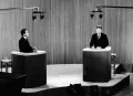 Телевизионные дебаты между Ричардом Никсоном и Джоном Кеннеди в ходе президентских выборов в США. 21 октября 1960