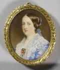 Уильям Чарльз Росс. Портрет Марии II да Глориа, королевы Португалии. 1852
