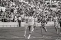 Победный финиш Альберто Хуанторена на дистанции 800 метров на Олимпийских играх в Монреале. 1976