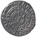Грош Казимира III, серебро. Ок. 1333–1370