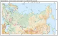Приволжская возвышенность на карте России