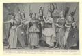 Сцена из 3-го акта оперы «Валькирия» Р. Вагнера. Группа валькирий. Фото: Wilhelm Höffert. 1900