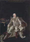 Пер Крафт Младший. Портрет короля Швеции и Норвегии Карла XIII. 1813