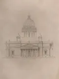 Огюст Монферран. Проект Исаакиевского собора в Санкт-Петербурге