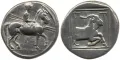 Монета Александра I Филэллина, серебро