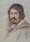 Оттавио Леони. Портрет Караваджо. Ок. 1621