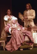 Фолькер Лехтенбринк в роли Аргана в спектакле «Мнимый больной». Театр Komödie Winterhuder Fährhaus. 1995
