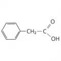 Структурная формула фенилуксусной кислоты