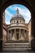 Браманте. Темпьетто. Ок. 1502–1510. Клуатр церкви Сан-Пьетро-ин-Монторио в Риме