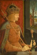 Бернхард Штригель. Портрет императора Максимилиана I. Ок. 1500