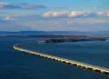 Дальний Восток. Вид на Амурский мост (Приморский край, Россия)