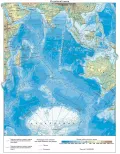 Физическая карта Индийского океана