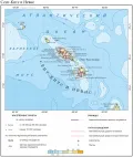 Общегеографическая карта Сент-Китс и Невис