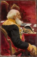 Илья Репин. Портрет Петра Семёнова-Тян-Шанского. 1901