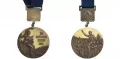 Медаль Игр XIX Олимпиады. Дизайнеры: Джузеппе Кассиоли, Педро Рамирес Васкес, Эдуардо Террасас, Лэнс Уайман