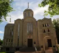 Свято-Николаевский собор и колокольня Миллениум. 1962 и 1988. Вашингтон. 2010.