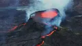 Проявление современного наземного магматизма на острове Исландия (рифтовая зона срединно-океанического хребта). Извержение вулкана Фаградальсфьядль. 2021