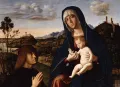 Чима да Конельяно. Богоматерь с Младенцем и донатором. 1492–1494