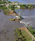 Наводнение на реке Рио-Саладо (г. Санта-Фе, Аргентина). 2003