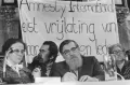 Мария Розанова и Андрей Синявский во время круглого стола, посвященного проблеме политических заключенных в СССР