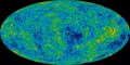 Карта анизотропии реликтового излучения по данным обсерватории WMAP