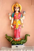 Статуя богини Ганга. Индия
