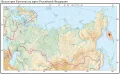 Полуостров Камчатка на карте России