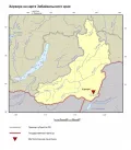 Хирхира на карте Забайкальского края