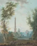 Семён Щедрин. Гатчина. Колонна Орла и Тампль. 1798