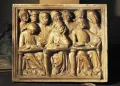 Якобелло и Пьерпаоло далле Масенье. Рельеф с надгробия учёного Джованни ди Леньяно. 1383
