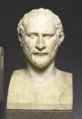 Бюст Демосфена. Римская копия с бронзовой статуи работы Полиевкта, датируемой ок. 280 до н. э.