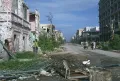 Улицы Могадишо в период гражданской войны. Сомали. Декабрь 1992