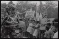 Антиамериканская демонстрация Национального молодёжного форума КПИ. Джакарта. 19 августа 1964