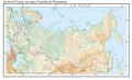 Большой Кавказ на карте России