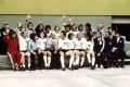 Игроки сборной Германии празднуют победу на чемпионате мира по футболу. Мюнхен. 1974
