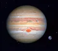 Сравнительные размеры Юпитера и Земли