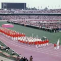 Церемония открытия Игр XIX Олимпиады. Мехико. 1968