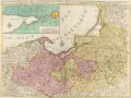 Карта королевства Пруссия. Из книги: Elwe J. B. Atlas der wereld