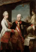 Помпео Батони. Портрет императора Иосифа II и великого герцога Тосканского Петра Леопольда, будущего императора Леопольда II. 1769