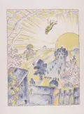 Вальдемар Бонзельс. Пчела Майя и её приключения. Франкфурт-на-Майне, 1922. Обложка
