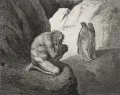 Гюстав Доре. Плутос. Иллюстрация к «Божественной комедии» Данте Алигьери. 1869