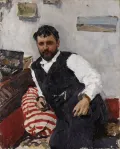 Валентин Серов. Портрет художника К. А. Коровина. 1891