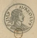 Портрет Авреола. Гравюра Нового времени по античной монете