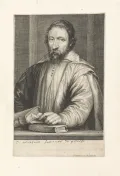 Лукас ван Ворстерман. Портрет Николя де Пейреска. Гравюра с картины Антониса ван Дейка. 1630–1646