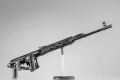 7,62-мм снайперская винтовка СВДС. Вид справа, приклад сложен