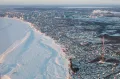 Река Обь со снеговым питанием (Нижневартовск, Ханты-Мансийский автономный округ, Россия)